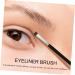 Baluue 12 Pcs Flat Eyebrow Brush Eyebrow Eyeliner Brush Eyeliner Makeup Brush Eye Brush Wooden Handle Black - Buy Online on SooperMarket.com