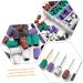 1 Set Nail Polish Set Nail Art Tools Sanding Bits for Nail Drill White Sanding Bands for Nail Drill Manicure Buffing Fine Grit Sanding Bands for Nail Drill Nail Sanding Bands Alloy Gogogmee - Buy Online on SooperMarket.com