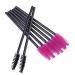 400 PCS Disposable Eyelash Mascara Brushes Makeup Applicator Kits (Black & Rose Red) - Buy Online on SooperMarket.com
