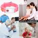 XUANPAI Personalized Safety Wristband Bracelet for Kids - Waterproof Cartoon Style Child ID Bracelet in Pink - Emergency Contact & Medical Info - Boys Girls Teens - Buy Online on SooperMarket.com