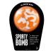 A BOMB Sporty Bath Bomb 7 Oz - White/Orange Clean & Fresh | Energizing Bath Fizz for Active Lifestyles - Buy Online on SooperMarket.com