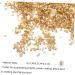 WOONEKY 1 Glass in Bulk DIY Crafts Bulk Epoxy Resin Mini Wooden Decorations Vintage Glass Vintage Bud Irregular Glass Glitter Manicure Fillers Bulk Chips Accessories Nail 0.5X0.3cm Golden - Buy Online on SooperMarket.com