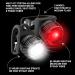 Kryptonite Comet F100 R100 Bike Lights Set - Bright LED Headlight and Taillight with Long 61 Hour Runtime - Easy to Install Front and Rear Lights for Men and Women - Buy Online on SooperMarket.com