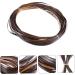 Yardenfun Pe Flat Rattan Plastic Baskets Rattan Furniture Repair Material Rattan Furniture Weaving Material or Brown 1X6000CM - Buy Online on SooperMarket.com