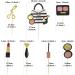 Unimall Global 21pcs Glitter Makeup Cupcake Topper - Perfect for Bachelorette Bridal Shower & Birthday Party Decorations | International Shipping! - Buy Online on SooperMarket.com