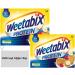 Protein Cereal Bundle with Weetabix Mini Protein Wheat Biscuits Crunch 24pk (Pack of 2) and 1 x Wishesla Portable Zipp Bag for Convenience Storage