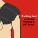 Tensor Shoulder Hot Cold Wrap 208612-CA Adjustable 1 Wrap 2 Gel Packs Black Compress + Wrap - Buy Online on SooperMarket.com