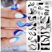 Luvadeyo Nail Art Plates - 2 Piece Stamping Set with Transparent Stamp & Scraper Tool for Women & Girls | International Shipping - Buy Online on SooperMarket.com