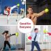 Boxing Reflex Ball Set for Hand Eye Coordination & Stress Relief - Home Training Equipment for Adults & Kids - No Hammer Installation Needed - Buy Online on SooperMarket.com