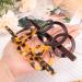 Noverlife 2PCS French Triple Ringed Hair Slider Pin Set - Non Slip Tortoise Shell Barrettes with Stick - Cellulose Acetate Ponytail Accessories - Buy Online on SooperMarket.com