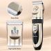 Maxshop Rechargeable Low Noise Dog Grooming Kit - Electric Clippers for Dogs and Cats - Includes Comb Guides, Scissors, and Nail Kit - Gold-1 - Buy Online on SooperMarket.com