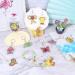 Cridoz Shrinky Dink Keychain Kit - 20 Sheets, Keychain Clip, Split Key Rings, Jump Rings, Hole Punch for Kids Creative Fun - Buy Online on SooperMarket.com