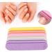 Sponge Nail File Comfortable Feel Nail Care File Double Sided Reusable Small for Salon - Buy Online on SooperMarket.com