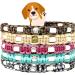 Custom EM Ceramic Collar for Dogs & Cats - Original US Paracord 41-50 cm Raspberry | International Shipping Available - Buy Online on SooperMarket.com