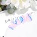 Sethexy Sea Blue Short Square False Nails - 24Pcs Acrylic Press-On Nails for Women & Girls - Buy Online on SooperMarket.com