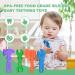 TYRY.HU BPA Free Silicone Teething Toys - Baby Toothbrush Teether Chew Toy Set for Newborns - 4pcs (C) - Buy Online on SooperMarket.com
