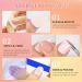 Semi Cured Gel Nail Wraps 22Pcs Pink Glitter Gel Nail Polish Strips Self-Adhesive Gel Nail Stickers Salon-Quality French Manicure Stickers with Soft Glossy Gel Finish Easy to Apply & Remove Sparkle Pink - Buy Online on SooperMarket.com