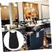 minkissy Barber Apron Work Dress Barber Uniform Vest Double Back Hairdressing Tool Polyester - Buy Online on SooperMarket.com
