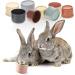 Stacking Cups for Rabbits-BPA-Free Safe Plastic Stacking Toys Rabbit Toys Bunny Toys for Hiding Food and Playtime Fun(8 Pack)