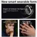 HCPZL Smart Rings for Men and Women Smart Ring Tracker BT5.1 Step Counting 5ATM Waterproof Smart Ring with APP for Android for iOS for TikTok Camera Remote (10#) 7# - Buy Online on SooperMarket.com