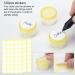 100 Pieces Mini Clear Cosmetic Bottles - 5ml Empty Jars for Lip Balm Lotion & Cream | Transparent Screw Cap Containers - Yellow Set - Buy Online on SooperMarket.com
