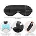 Haskirky Light Blocking Eye Mask for Comfortable Deep Sleep - Breathable & Adjustable for Men and Women | Ideal for Travel, Yoga, Meditation, and Office Use - Buy Online on SooperMarket.com