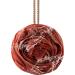 Shower Sponges for Body | Rose Multipurpose Bath Balls | Women & Men Skin Friendly Body Scrubber Soft Shower Balls with Lanyard for Home Red - Buy Online on SooperMarket.com