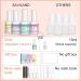 SAVILAND 12 PCS Dip Powder Liquid Set - 20 ml Nail Dip Liquid with Base Top Coat & Activator for French Nail Art | Ideal for Salon & Home Use - Buy Online on SooperMarket.com