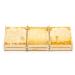 3 x 350g Honeycomb Of Wildflower In Wooden Frame - Pure Natural Honey Comb - Unpasteurised 100% Directly From Hives