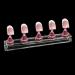 2 Set Nail Stand for Press On Nails - White Reusable Adhesive Putty Magnetic DIY Fake Nails Crystal Holder - Nail Art Training Display Stands - Gold + Pink - Buy Online on SooperMarket.com