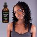 Organic Castor Oil for Longer Eyelashes, Fuller Eyebrows, Hair & Skin - 4 oz - Buy Online on SooperMarket.com