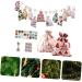 CHILDWEET 1 Set Christmas Bag Storage Bags Christmas Calendar Countdown Xmas Storage Pouch Portable - Buy Online on SooperMarket.com