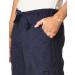 KOI James Men's Elastic Scrub Pants - Zip Fly, Drawstring Waist - Navy (Large) - Buy Online on SooperMarket.com