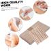 FOMIYES 800 Disposable Beauty Wax Strips - At-Home Hair Removal Wooden Wax Spatula Natural Birch Bar - Buy Online on SooperMarket.com