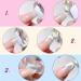 Feather Nail Art Stamping Kit - 4 Templates, Stamper, Scraper, Dreamcatcher Plates for DIY Manicure - Style 1 - Buy Online on SooperMarket.com