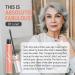 Charming 4D Tinted Eyebrow Gel in Dark Gray - Waterproof, Long Lasting, Non-Sticky, Cruelty Free & Paraben Free - Includes Spoolie Brush & Eyebrow Razor - 5.0g - Buy Online on SooperMarket.com