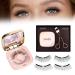 Magnetic Eyelashes without Eyeliner Dual Magnetic Eyelashes with Applicator 4D Reusable Magnetic Lashes NO Eyeliner or Glue Needed Soft Magnets Natural Look Easy to Wear