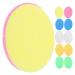 Cabilock Facial Sponge Round Face Cleansing Sponge 12Pcs Makeup Remover Pads Cleaning Wipes for Exfoliating Mask
