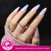 Teenitor Almond Press on Nails Set - 4 Styles, Medium Length, Matte Finish, Full Cover Acrylic False Nails with Glue and File - for Women and Girls - Buy Online on SooperMarket.com