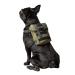 OneTigris Dog Pack Backpack Durable Small Medium Dog Pack with Litter Bag Exit for Camping Hiking Daily Walking (Ranger Green X-Small) X-Small Green