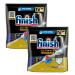 2 x Finish Ultimate Infinity Shine Dishwasher Tablets Bulk Scent : Fresh Size : 55 Dishwasher tabs For Ultimate Clean and Diamond Shine (Total 110 Tabs)