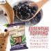 Black Sugar Flavor Quick Cook Tapioca Pearls - DIY Boba - Ready in 5 Minutes - 8oz Pack - Bubble Tea & Milk Tea Topping - Buy Online on SooperMarket.com