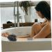 Charcoal Bath Ball & Shower Sponge for Women - Exfoliating Loofah & Body Scrubber for Clean Radiant Skin | Ideal Bath Sponge for All Skin Types - Buy Online on SooperMarket.com