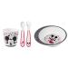 NUK Mickey Mouse Infant Tableware Set  4 Pieces 4 Piece Set