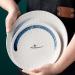 Serving Plates Ceramic Steak Plate Fruit Plate Dim Sum Plate Dinner Plate Western Tableware Plates for Home Kitchen Hotel Party for Appetizer Dinner and Desserts (Size : 25.5cm) - Buy Online on SooperMarket.com