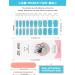 Kalolary 20PCS Nail Adhesive Wrap Gel Nail Polish Strips - Glitter Sky Blue - Self-Adhesive Stickers - UV/LED Lamp Required - Buy Online on SooperMarket.com