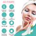 9 Rolls Eyelash Extension Tape with 60 Pairs of Under Eye Gel Pads - Breathable Fabric Lash Tape for Eyelash Extensions - Beauty Tool Set - Buy Online on SooperMarket.com