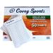 Covey Sports Baseball Softball Scorebook Side by Side Format (50-Games) with Lineup Cards (50-Pack) - Softball or Baseball Score Keeping Book with Large Format Line Up Card Sheets (8.5 x 5.5 Inch)