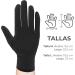 EXBRIECO Pack 1 or Pack 12 Cotton Gloves Moisturizing Gloves Soft Elastic Hand Care Jewelry Waiter Costume M Pack 12 Black - Buy Online on SooperMarket.com