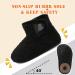 JOINFREE Baby Slippers Non-Slip Rubber Sole Cozy Home Booties - Black - Buy Online on SooperMarket.com